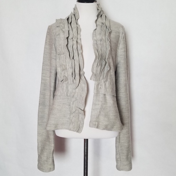 BCBGMaxAzria Wool Fitted Blazer Coat - Picture 7 of 8